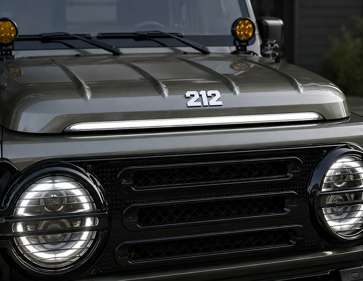 Tagfahrlicht Motorhaube
