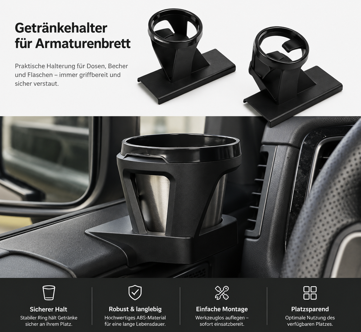 Getränkehalter Tür